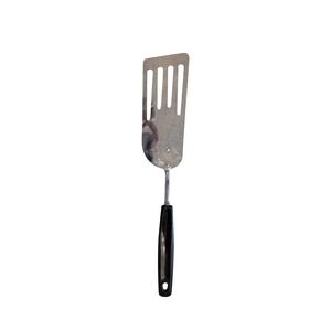 Vintage Foley USA Stainless Steel Slotted Turner Spatula Black Handle Kitchen